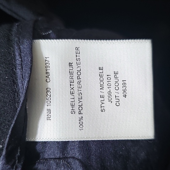 Joie Cuffed Ankle Classic‎ Black Trousers Size 2 - Picture 4 of 5